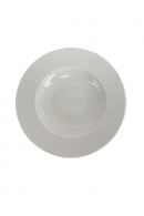 ASSIETTE CREUSE - MOTIF LINÉAIRE