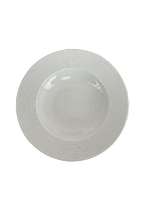 ASSIETTE CREUSE - MOTIF LINÉAIRE