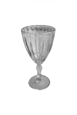 VERRE À PIED - MOTIF LINÉAIRE
