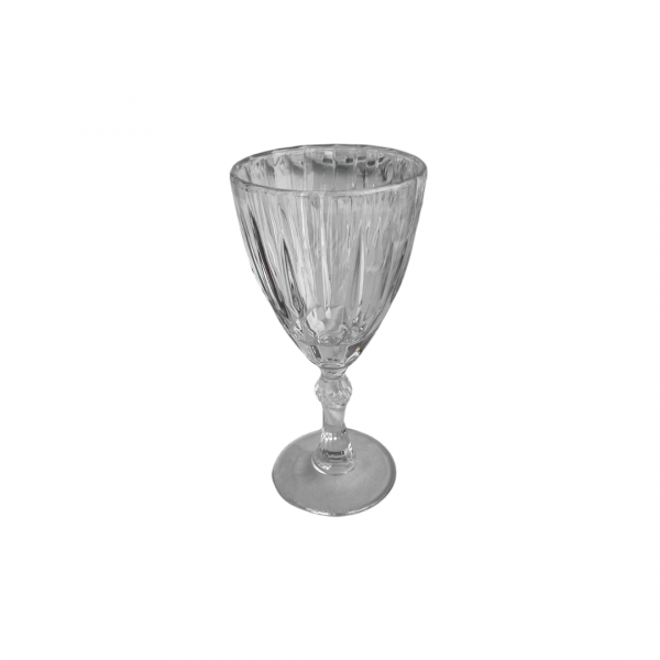 VERRE À PIED - MOTIF LINÉAIRE