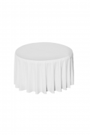 NAPPE RONDE BLANCHE