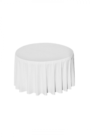 NAPPE RONDE BLANCHE