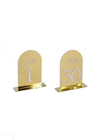 Numéro de table