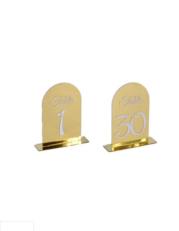 Numéro de table